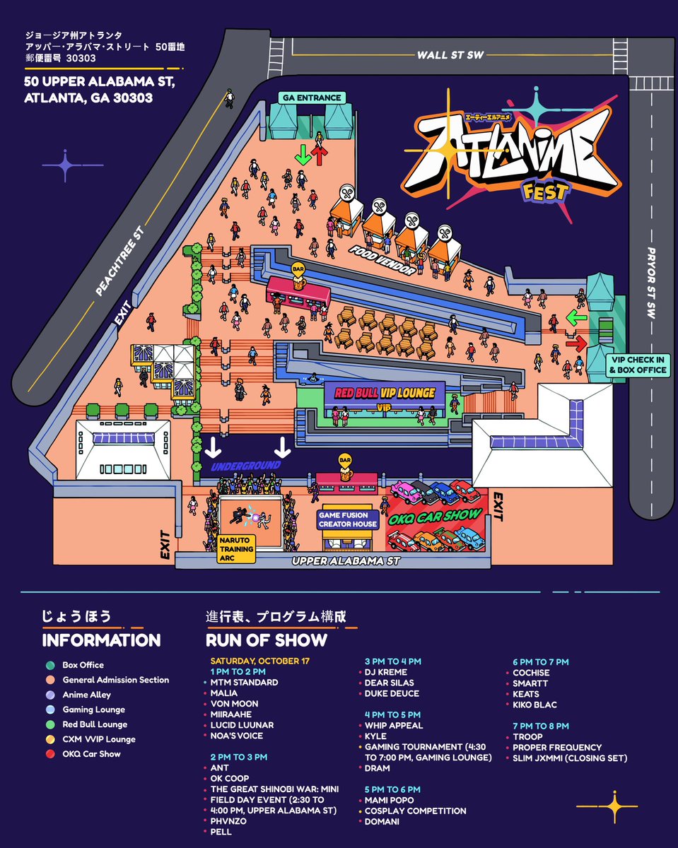 bran_da_don20's tweet photo. #AtlanimeFest2026 finna be dope next week! Make sure y’all use this to guide yourself around🙂‍↕️🙂‍↕️‼️ https://t.co/zEH6W2LvV8
