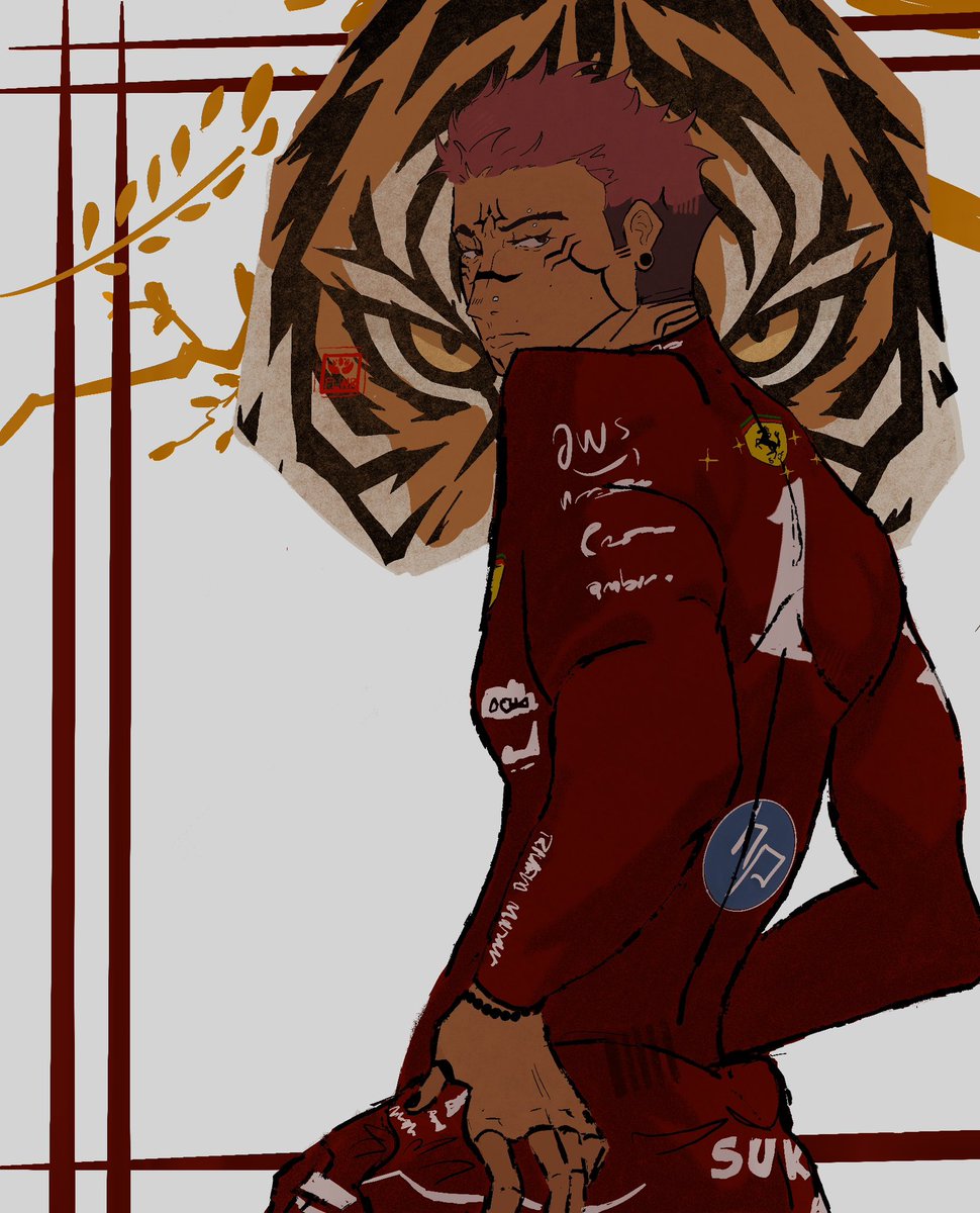 FLOOWEr_MF's tweet photo. #sukuna Scuderia Ferrari #f1 https://t.co/edZpnpJBNX