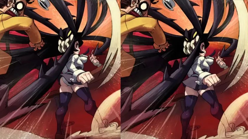 Josafat296's tweet photo. Nunca he visto una empresa renegar tanto de la cosa que le da plata y relevancia a su producto como los de Skullgirls con el porno y la hipersexualización.
Viven en un mundo totalmente paralelo, ojalá no le llegue a pasar a ningún otro juego. https://t.co/HYXoZ9i4SG