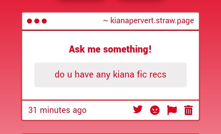 kianapervert's tweet photo. hmm... no

would u believe me that i barely go thru the kiana kaslana tag on ao3 anon...? not that i dont want to but i find most of kiana fics are boring and too vanilla💧 https://t.co/DVhZAssfkH