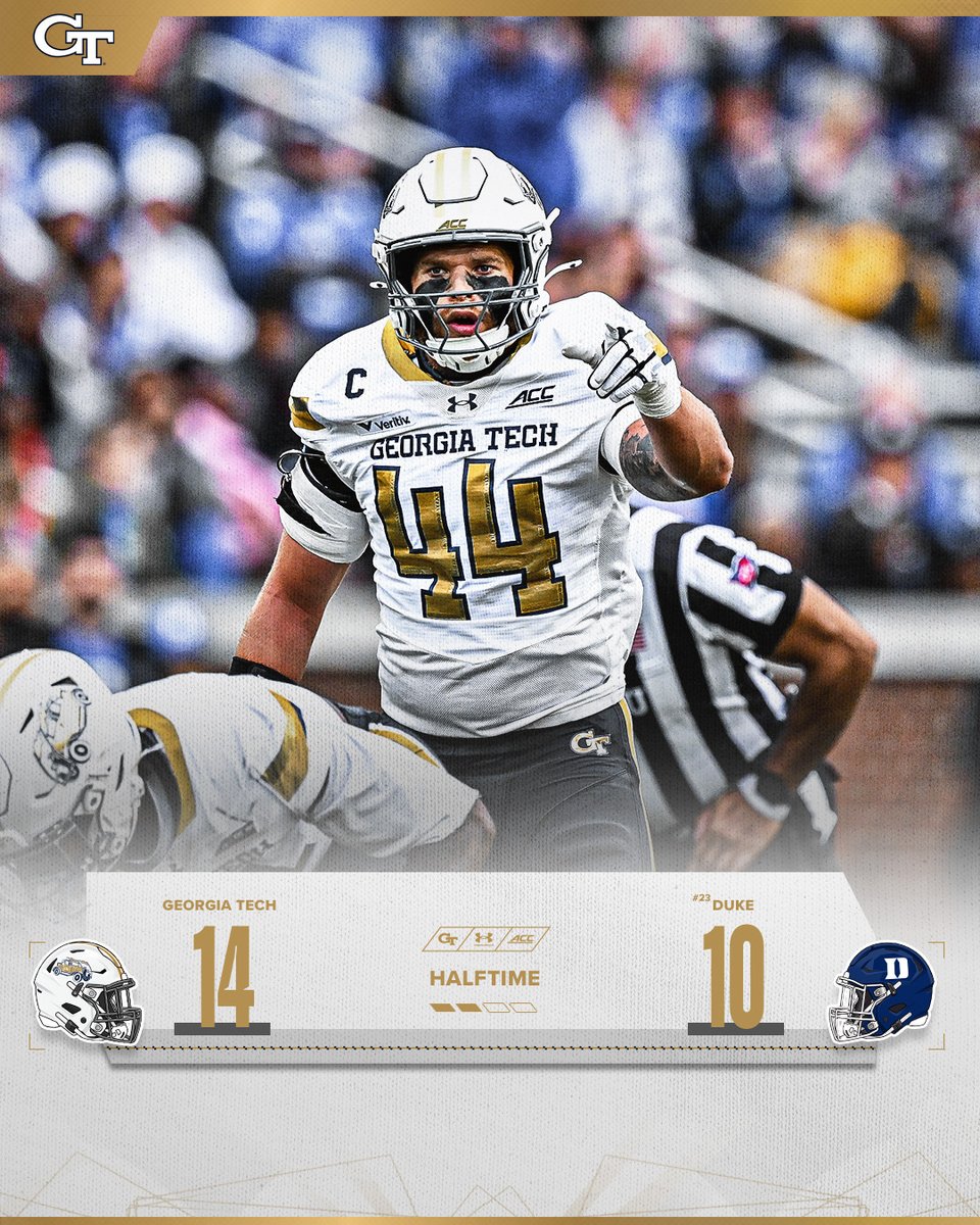 GeorgiaTechFB's tweet photo. Halftime in the A

#StingEm 🐝 https://t.co/0smDbz4TSY