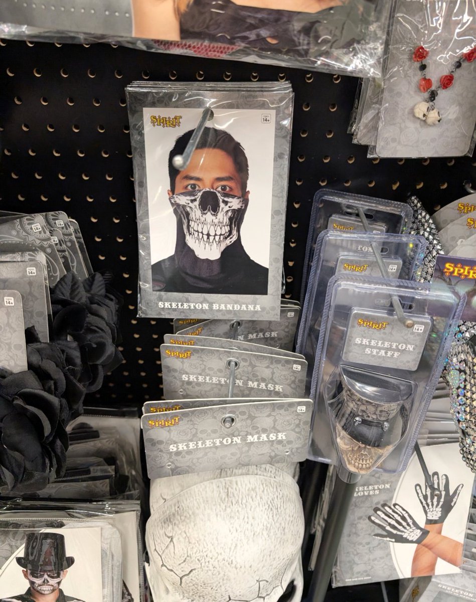 bootslaved's tweet photo. Atomwaffen Latinozoomer halloween costume at Spirit Halloween. They even got his race right. https://t.co/gGaQUsHrUv