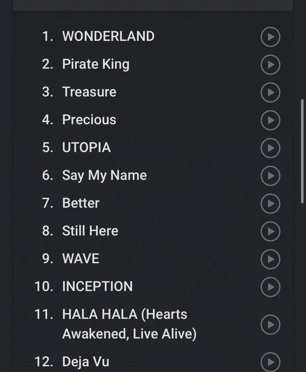 6v6prnt's tweet photo. just looked back at the ATEEZ setlist from 2022 why was this the best setlist ever https://t.co/EB10yJVhpz