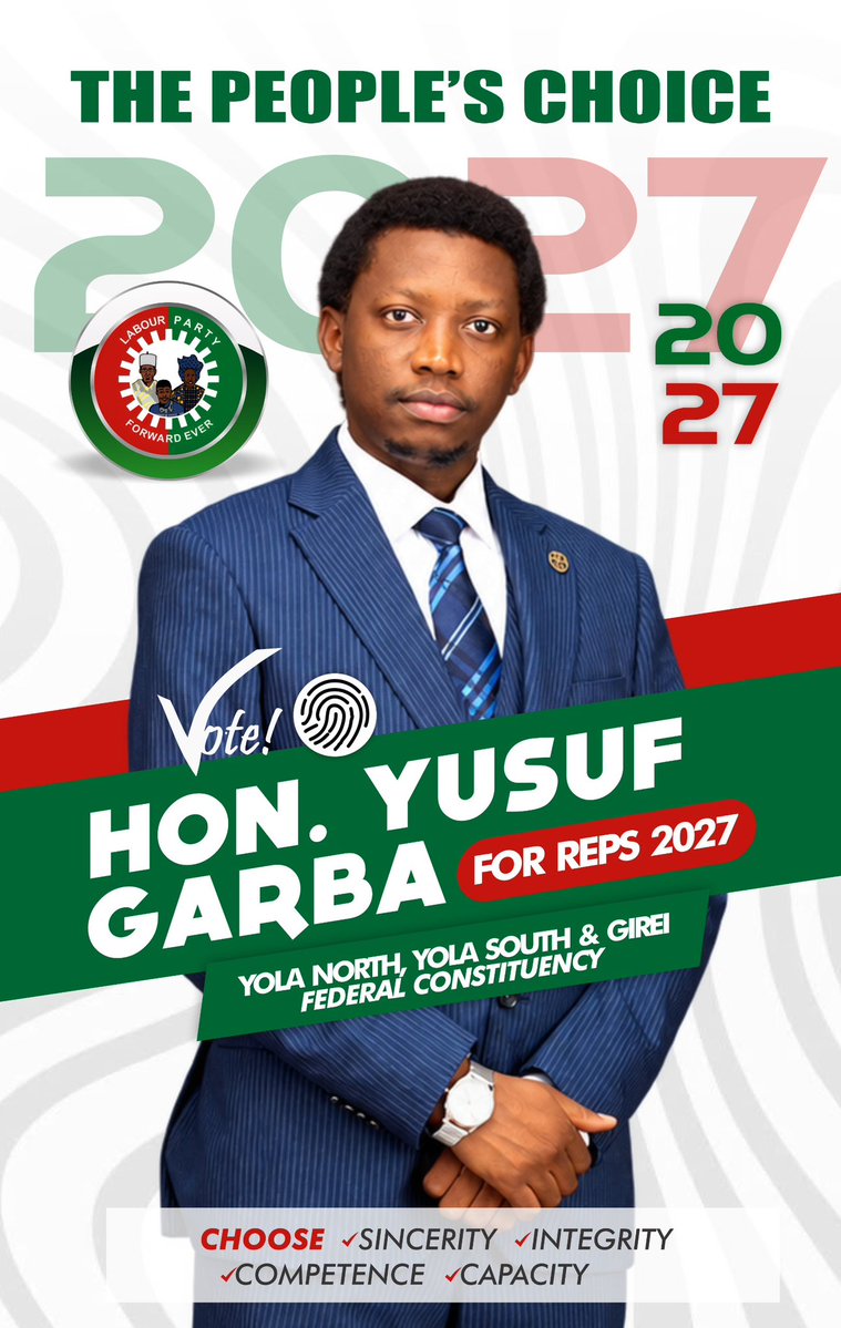yusufgarber's tweet photo. “I did not enter politics because I believe government alone can solve every problem. I entered because public policy, legislation, budgets, oversight and representation determine whether the efforts of citizens, businesses and communities are enabled or frustrated.”

https://t.co/HgQBslyFTs

-Yusuf Garba