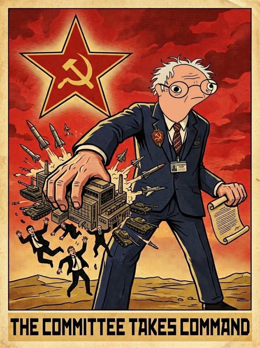 Ahmedofficialz's tweet photo. @WatcherGuru Absolute communism 
@BurnieSendersX https://t.co/5baVIl8zTr