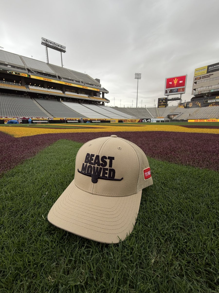 ASUGroundsCrew's tweet photo. Thanks to our partners at @SimpsonNorton1 for helping us get game day ready! https://t.co/pXClvc035p