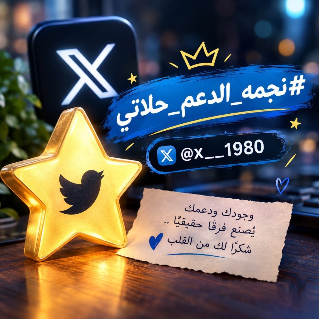 x__1980's tweet photo. من اليوم الدعم القوي والناري مخصص فقط للي يوقف معنا!🌟
اللي ينزل هشتاق 👈#نجمه_الدعم_حلاتي في حسابه 
ابشر بعزك يوزرك بينور فوق بالدعم

واللي يستكثر الهشتاق وبخيل بنشره
لا يتعب نفسه ويطلب دعم لأن مافيه دعم التفاعل متبادل❌ https://t.co/6lPQpENjFB