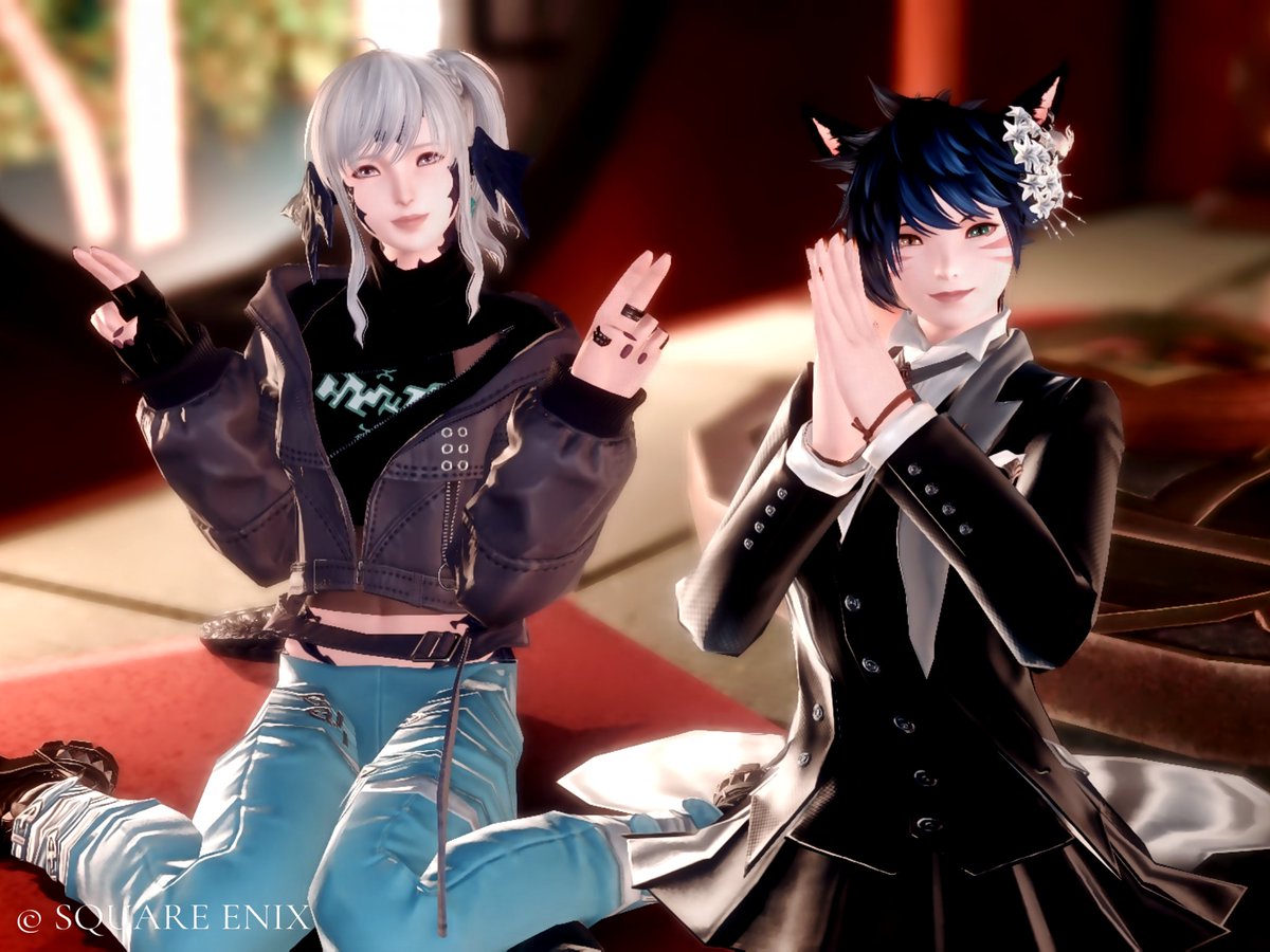 omizu_suki14's tweet photo. 深夜に #CLARIA_FF14RP さんの
ショットさんのお席へお邪魔してきました！🐈

ガーデニングや猫ちゃんトークで
女子会ができてとても楽しかったです！
女の子はいいね…癒されるね…😌

遅い時間にも関わらずありがとうございました！
また遊びに行くどー！

🏷️┊#FF14
🏷️┊#FF14SS
🏷️┊#FF14対話店 https://t.co/GrOEOw2a4d