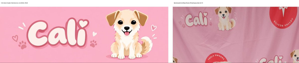 CivicParadox's tweet photo. HEADS UP to everyone posting photos with @mayemusk at X Takeover

That pink "Cali" logo behind her is NOT a cute dog brand

It's solana:8k4sBtEeK4pf26noKqApv8NBTnuSJcbdwpKYknk5PbAA a Solana memecoin I exposed with on chain proofs.

The dev wallets pulled liquidity from it 150+ times. Thousands of SOL out of buyers pockets

And right now shills are using YOUR photos to pump it again.

@SawyerMerritt @TeslaBoomerMama @JohnnaCrider1 @gailalfaratx @JoeTegtmeyer @TheCaptainEli @TeslaHype @JoshWest247 your photo is being used as solana:8k4sBtEeK4pf26noKqApv8NBTnuSJcbdwpKYknk5PbAA marketing

Please delete or add a note. Don't let your name sell a farmed coin to your followers

@teslaownersSV who put a memecoin on the backdrop?