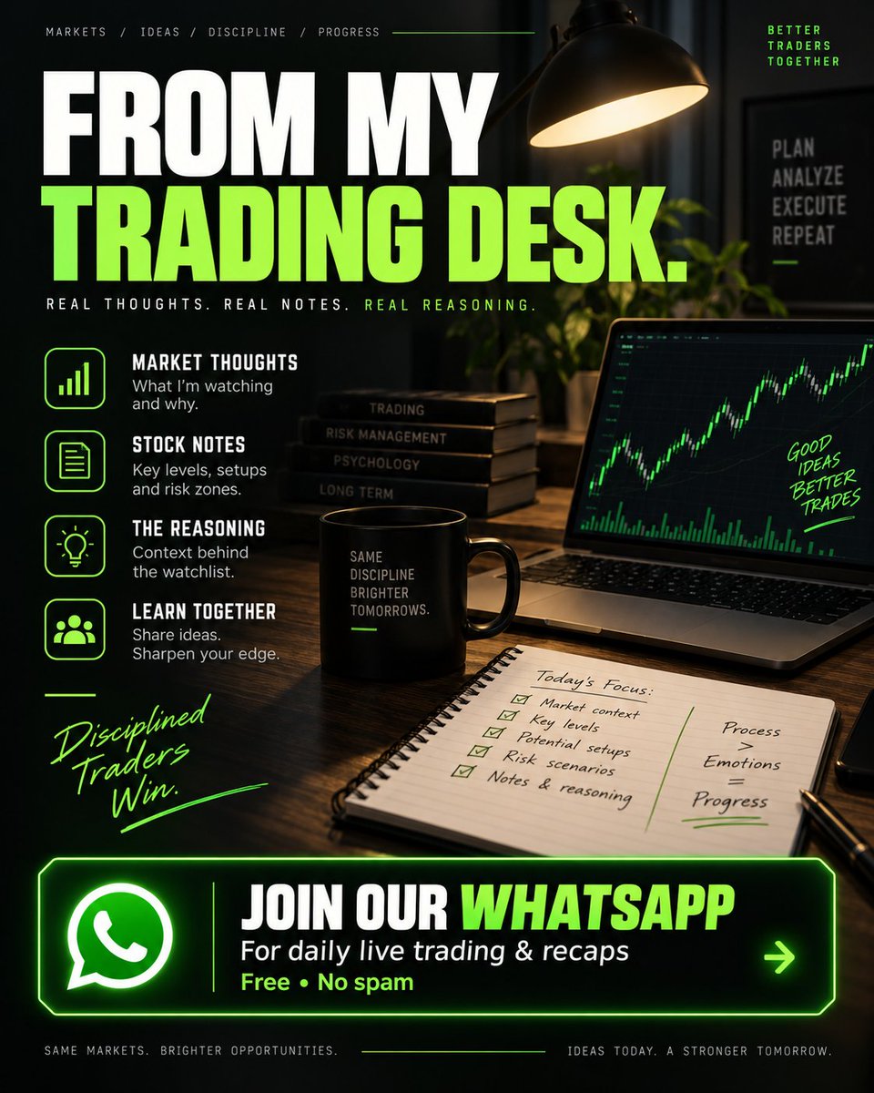 sobranie1218's tweet photo. Today's follower bonus: I'm sharing my U.S. stock trading takeaways and notes on volatility with everyone who joins my WhatsApp today. Join today to claim the full notes 👇 👇 https://t.co/UoU06fMgnC https://t.co/GiU3HDqf4D