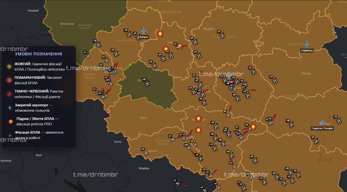 Maks_NAFO_FELLA's tweet photo. ~400 Drones over Russia 👀😼

@DrnBmbr https://t.co/jh4DdmDUsv