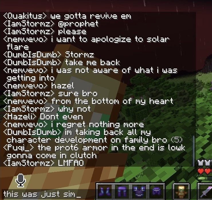 mimimimesis's tweet photo. whole server terrified https://t.co/zwU9ZDjvQo