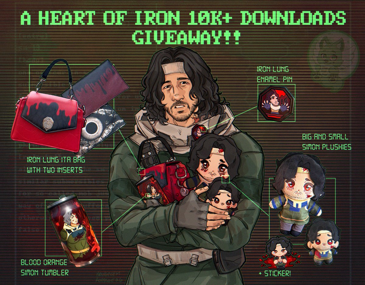 TheIdealIplier's tweet photo. 10K+ Download GIVEAWAY!

Winner will be announced Oct 24th at 5 pm PST

How to enter:

- Repost
- Like
- Comment down your fav moment of the game or tag a friend :3

Thank you guys all SO SO MUCH for the love on my game 🥹🫶🏼 You guys never cease to amaze me #markiplier #ironlung https://t.co/NlauJG8Vdn
