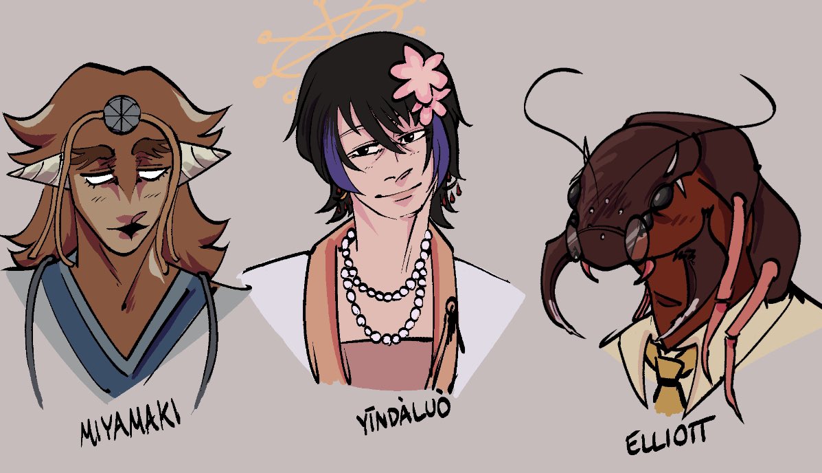 disasterp1ants's tweet photo. wanted to show love real quick to some oomfs' cute jjk OCs :3 https://t.co/uLpGJxTsgH