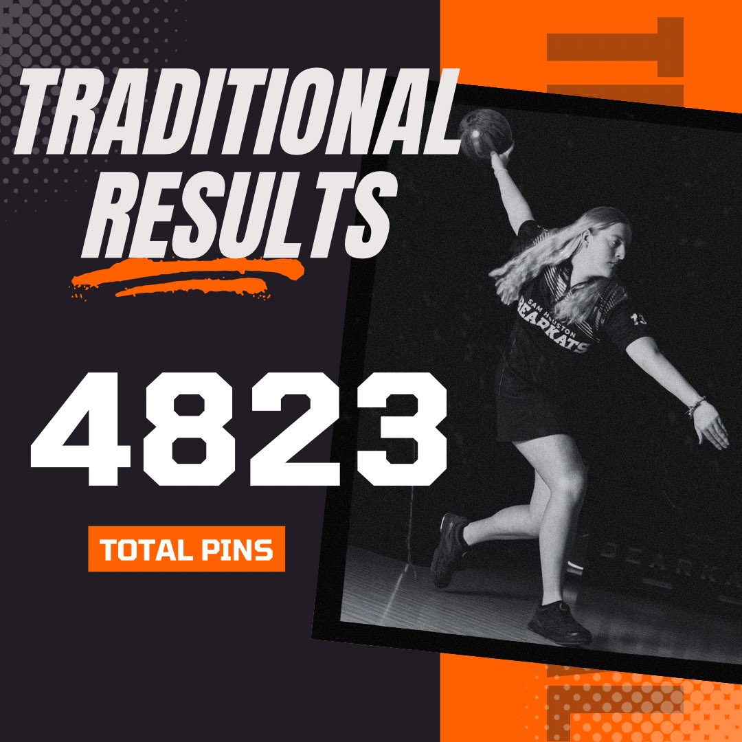 BearkatsBOWL's tweet photo. Your KATS will go into Sundays match play round as the #5 Seed.
Time to bounce back, respond, & climb the ladder. Step up & show up!
Action will begin LIVE at 830 am ct
Eat ‘Em Up KATS!
#smartbowling #IAMBowling #Driven2Bowl #CUSA https://t.co/rNGuLXbIa6