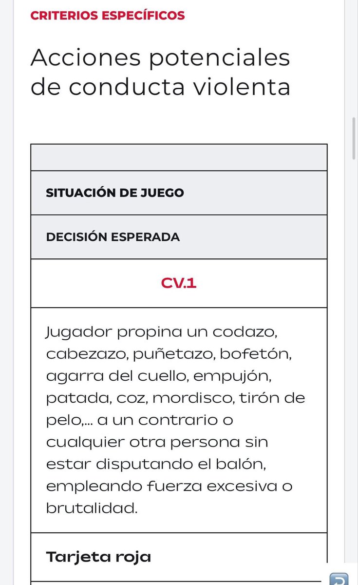 Ramon_AlvarezMM's tweet photo. El reglamento dice esto sobre los tirones de pelo. El problema es que hemos visto tirones de pelo a jugadores del Madrid que quedaron impunes. https://t.co/67E3CHK5na
