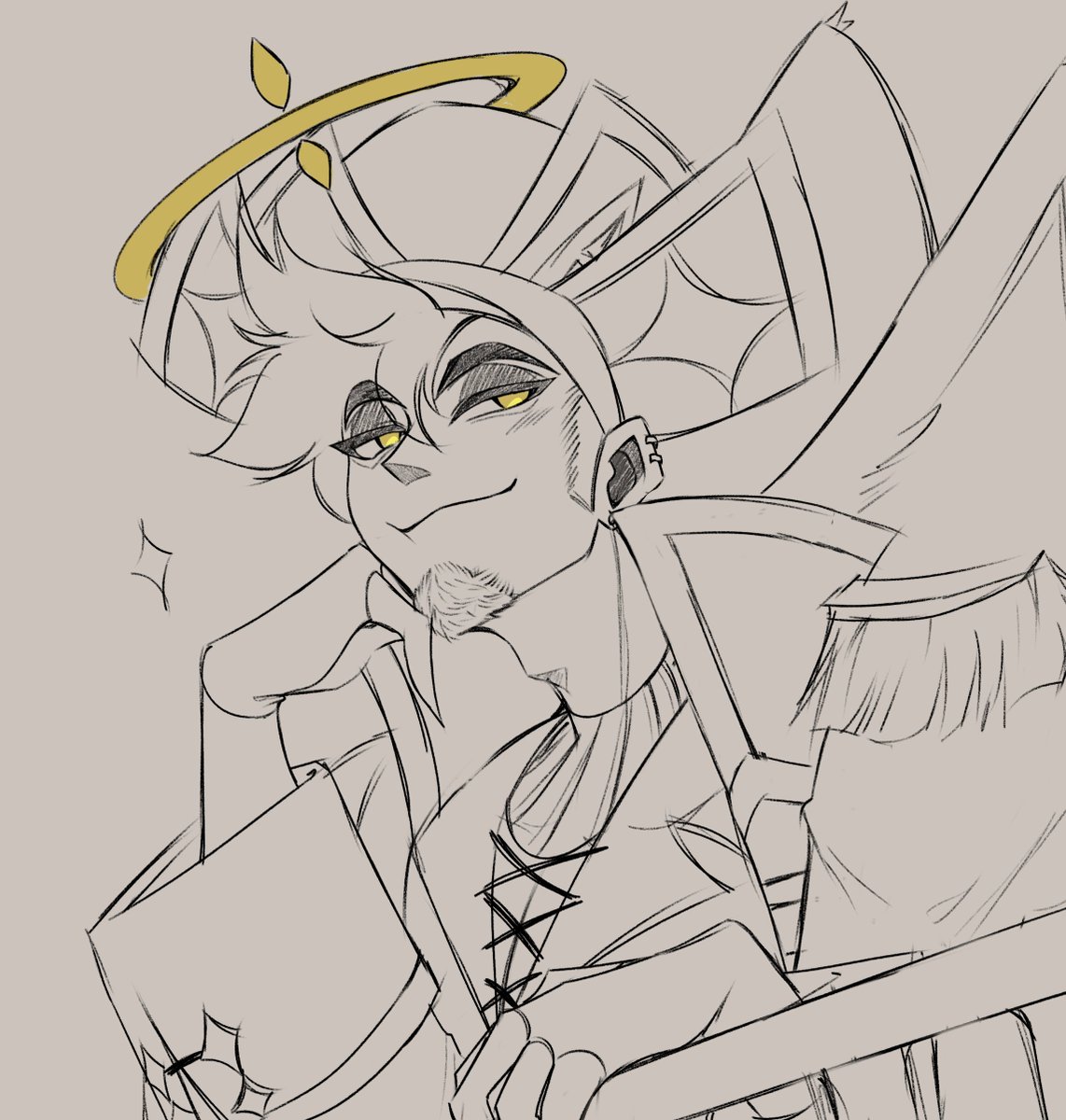 ConceptOfStars's tweet photo. A few very quick sketches inspired by the recent pirate merch (I absolutely love it)
and yes, lute and adam look at each other.
#hazbinhotel #hazbinhotellute #hazbinhoteladam #hazbinhotelabel #guitarspear https://t.co/8INiNHwBe4