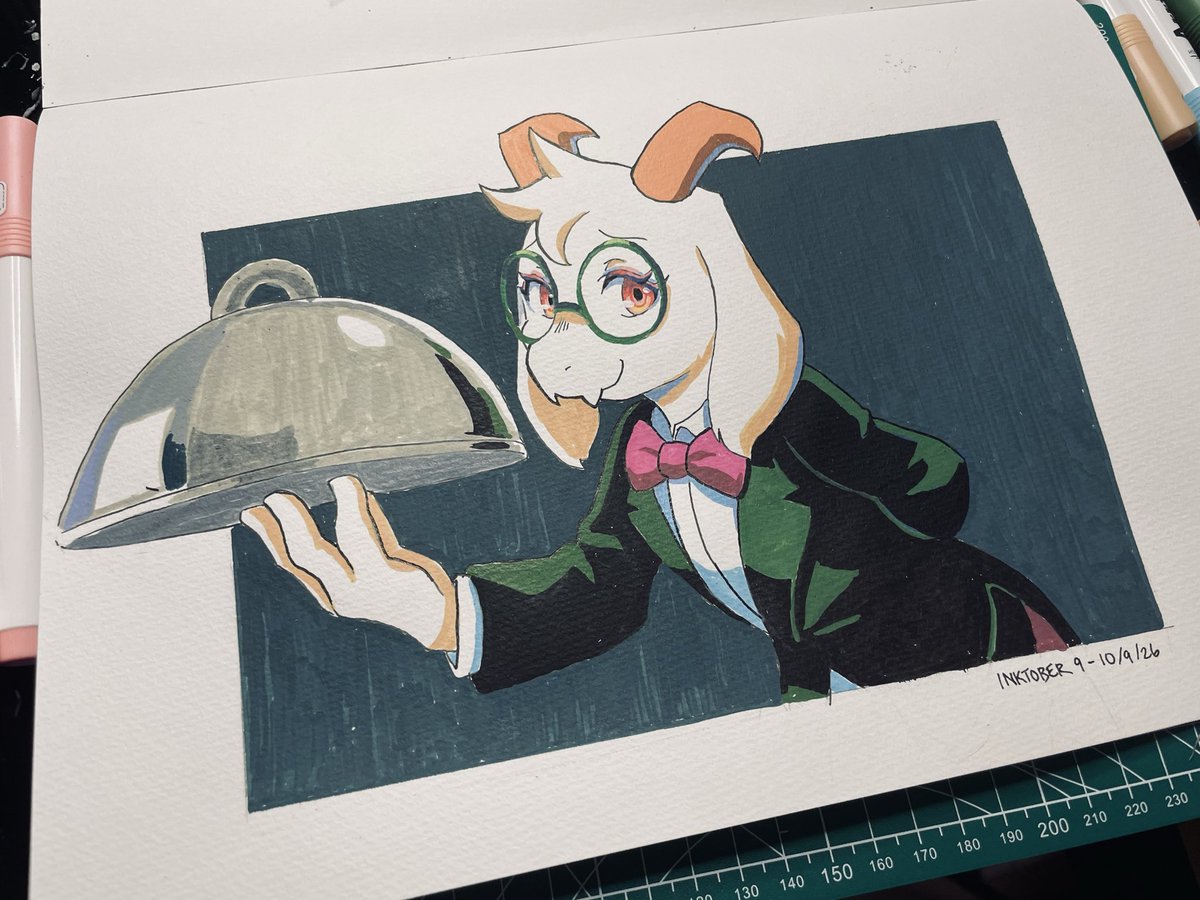 ffSade's tweet photo. a little late in posting

moments of deltarune / inktober 9

butler ralsei https://t.co/K3cUJmEMU1