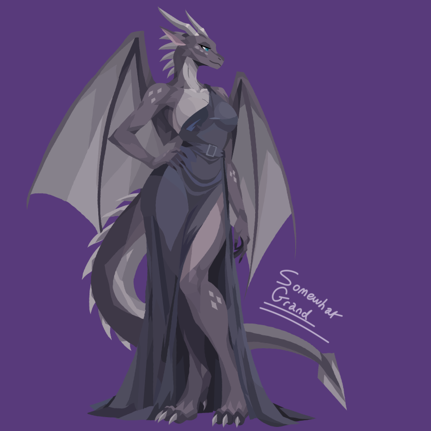 Somewhat_Grand's tweet photo. Not a moth BUT its in a dress :3
#dress #art #scalie #dragoness #dragonart #furryart #furry https://t.co/9SQntkzGLf