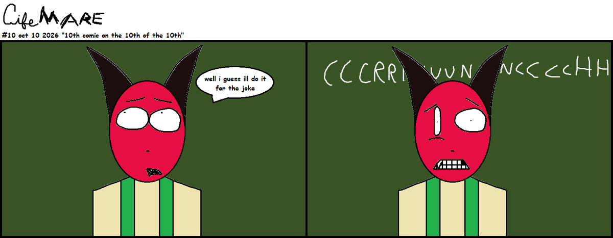 LIFEMAREComic's tweet photo. i already uploaded the first one but deleted it on accident #LIFEMARE https://t.co/kZT8N31kWn