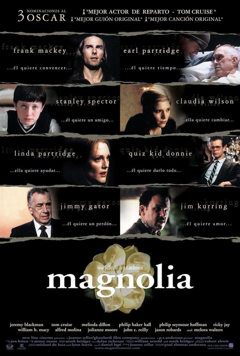 ladylibrorojo's tweet photo. ¿Tiene #PTA alguna película mala??? Creo que no... 
#Magnolia📽️
Gràcies @filmotecacat 😘 https://t.co/yokYV3Gsm9