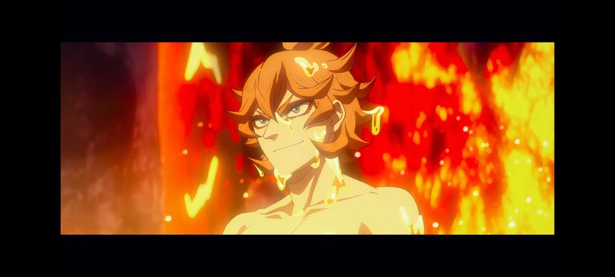 Heiskeeon's tweet photo. Mereoleona is one crazy woman 😂, imagine bathing inside a lava pool 😂😭 https://t.co/Q3rZaE01Cg