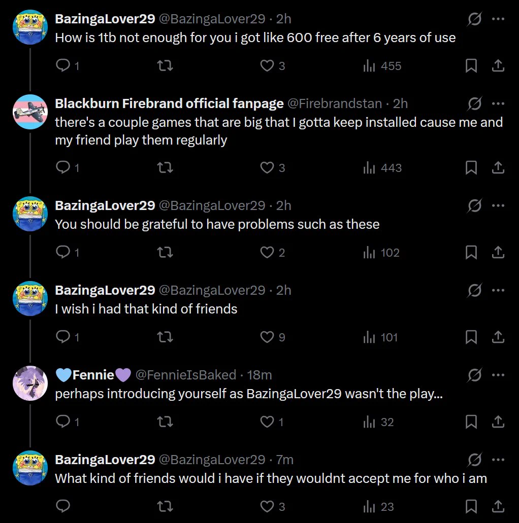 Somebody on X: 