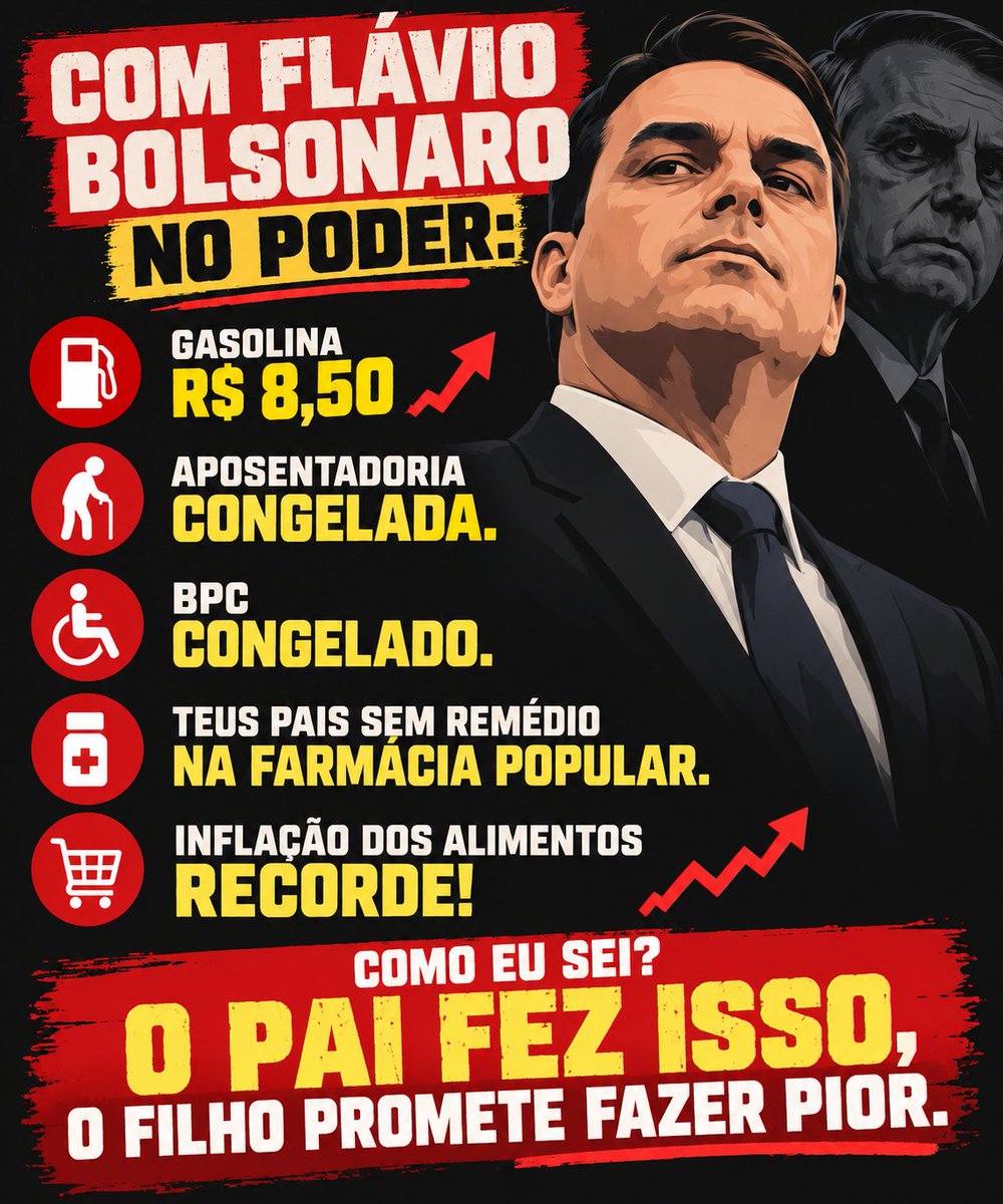gamanaiton's tweet photo. Se o Flávio ganha, você perde.

Quer pagar pra ver? https://t.co/EomBOb9FLw