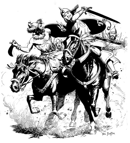 fabiaschi's tweet photo. HAL FOSTER
Prince Valiant Fights Attila
the Hun Book #2 - 1952 https://t.co/3zT3IK5Pn6