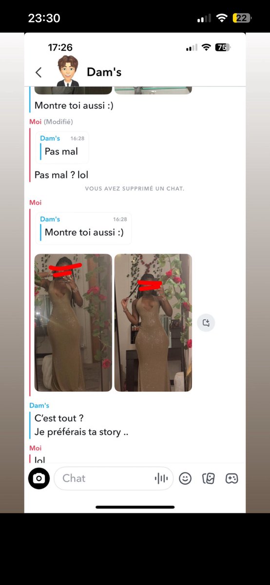 chl22x's tweet photo. Pensez toujours à screen lol https://t.co/N575qG2xN3