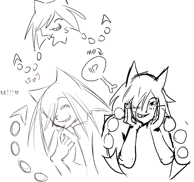 37after6's tweet photo. And pt.2 featuring Gijinka (Foggy's art on the right in on second pic!!) https://t.co/TDsysvUMbB