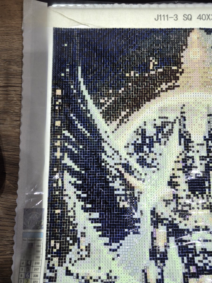 LudoSdl62's tweet photo. #ArtCréatif Jour 15 🖊💎

Bonsoir! Coment allez-vous tout le monde? Moi bien. 🤗

J'ai continué à avancer sur #DiamonPainting du dieu #Anubis. 😊

Vous voyez comme ça avance le #DP. On voit la différence entre hier et aujourd'hui, les trous se comblent et ça commence a briller sous la lumière. 😉

Cela vous plait? Suivez moi. Et laissez un petit like, retweet pour pour me me rendre visible et un petit commentaire sont bienvenu. Et ça me ferait plaisir. 😊

Je vous souhaite une bonne soirée et une bonne nuit. 😴🛌
