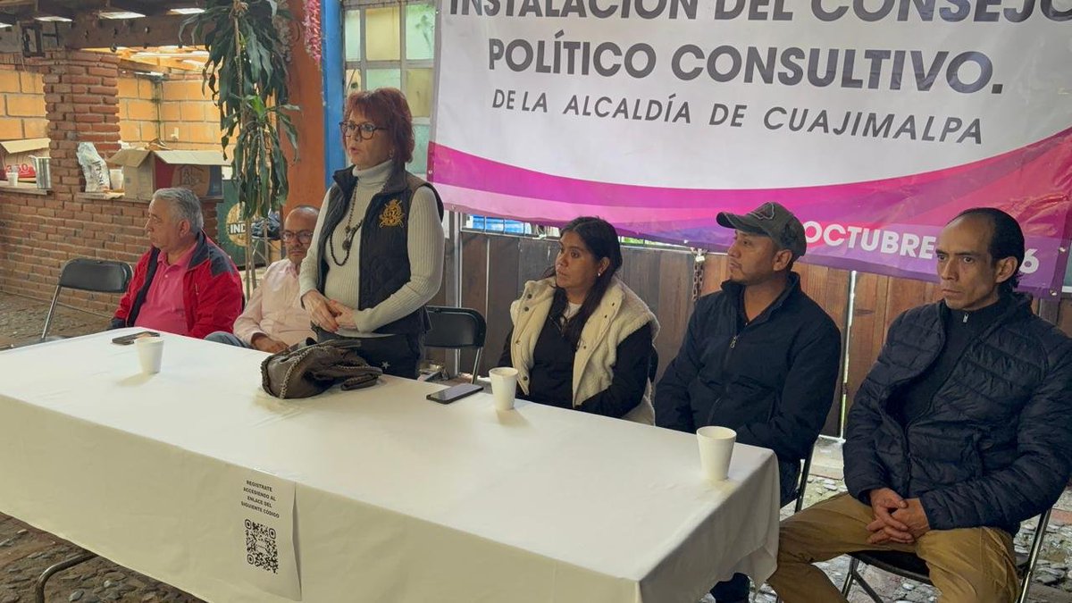 somosmx_cdmx's tweet photo. Hoy se instaló el Consejo Consultivo Ciudadano de SOMOS Cuajimalpa. 

En representación del comité de SOMOS CDMX, acudió Rosario Guerra, secretaria General,

#LaFuerzaQueNosUne #SomosCDMX https://t.co/BTPaM2jDE4