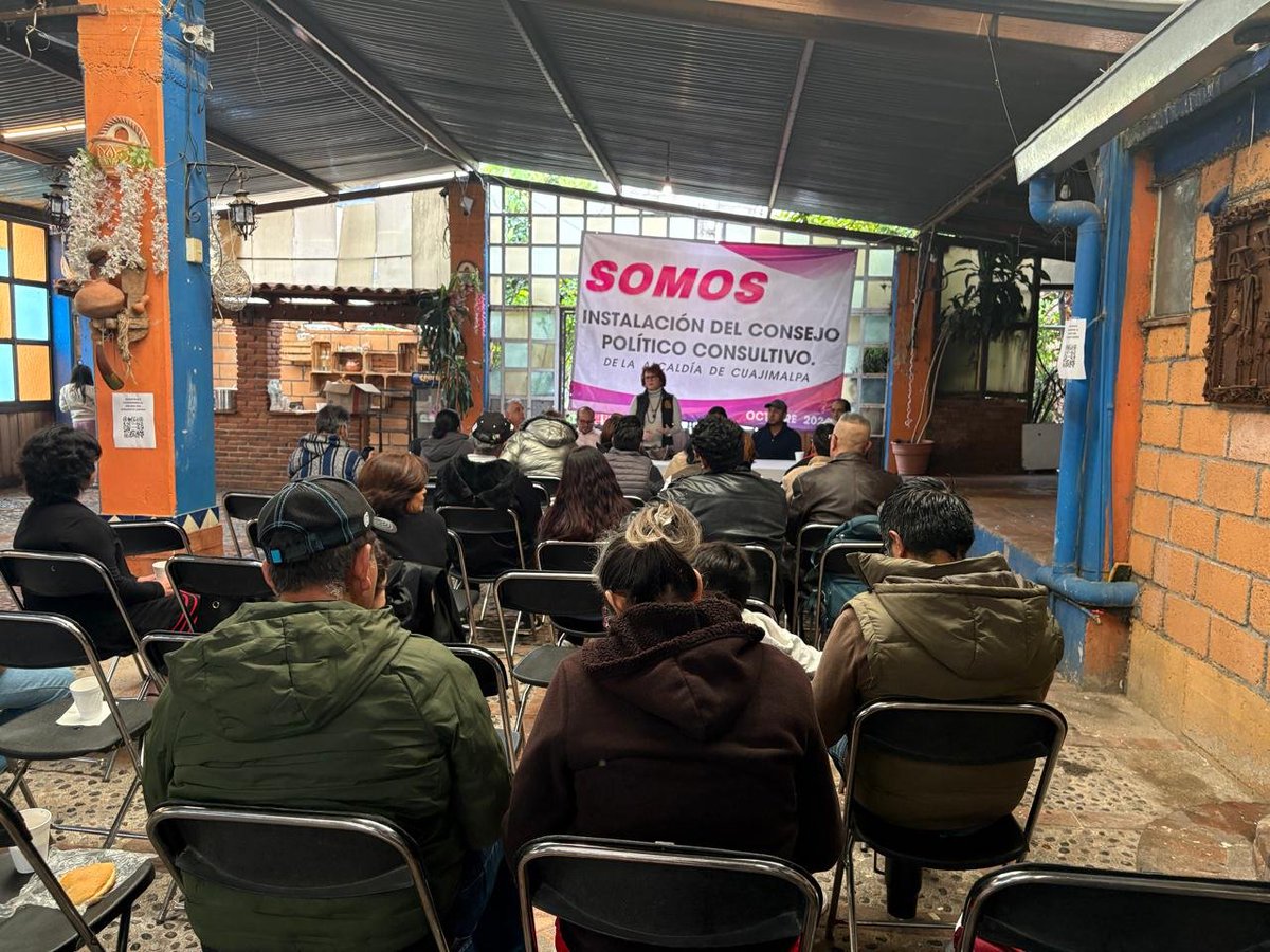 somosmx_cdmx's tweet photo. Hoy se instaló el Consejo Consultivo Ciudadano de SOMOS Cuajimalpa. 

En representación del comité de SOMOS CDMX, acudió Rosario Guerra, secretaria General,

#LaFuerzaQueNosUne #SomosCDMX https://t.co/BTPaM2jDE4