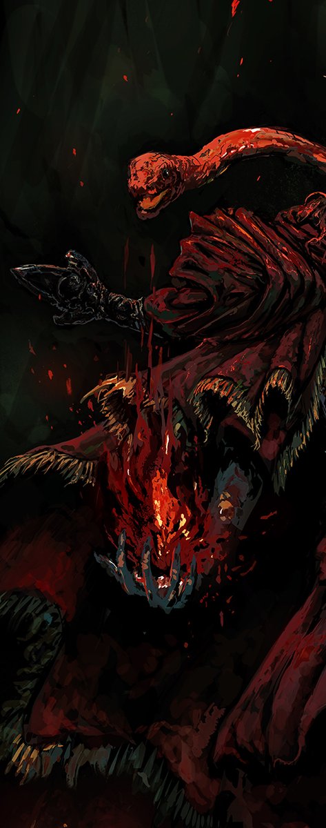CcrawlerArt's tweet photo. - Messmer the Impaler -

Mother, wouldst thou truly Lordship sanction, in one so bereft of light? https://t.co/xXvPrhqZRz