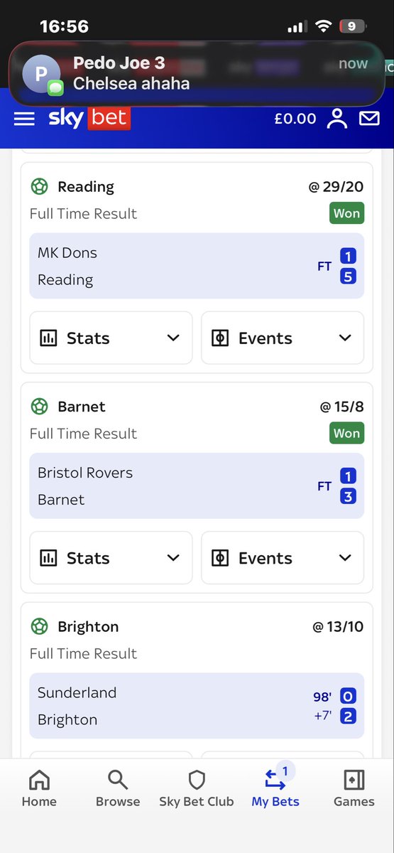 wilsh22's tweet photo. @reluctantnicko Wrexham let me down,won’t be backing them again for a while 🤣 https://t.co/nohrAyKv5F