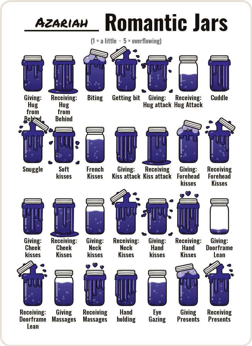 AzariahVt's tweet photo. Romantic jars and Kink jars 🤭

What can I say, I feel strongly about things~💜 https://t.co/WposvLjPD6