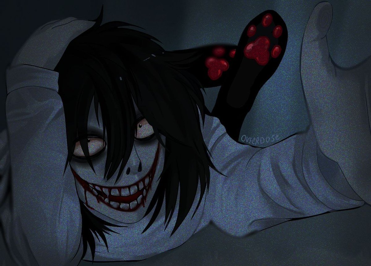 overdose_sz's tweet photo. Jeff's paws, just yeah.
#jeffthekiller #jeff #creepypastaart https://t.co/GLwIHMjw3j