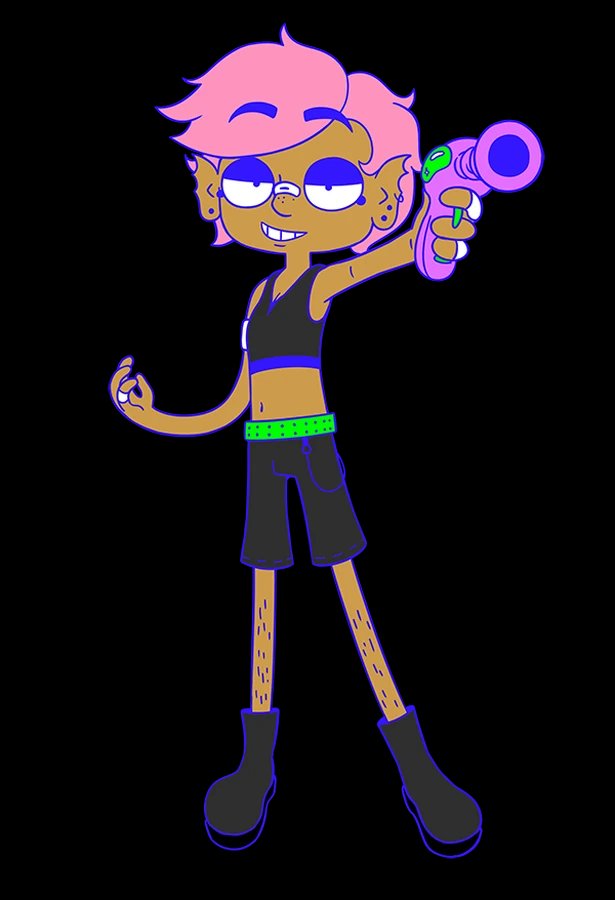 PaulmainNSFW's tweet photo. Kiki from lesbian space princess in my style #lesbianspaceprincess #digitalart #fanartㅤㅤㅤㅤ https://t.co/etjCd7KVLC