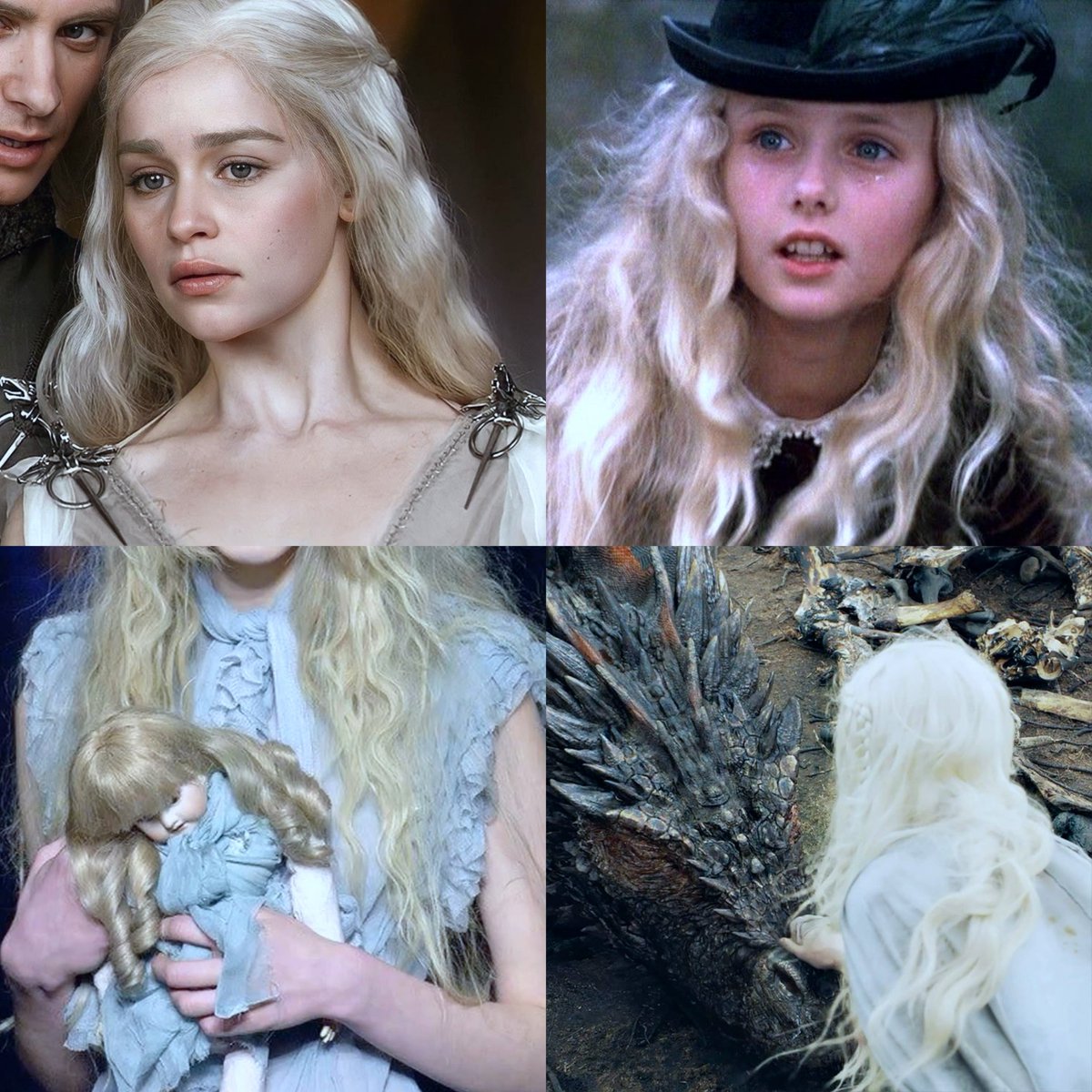 JaehaeraArchive's tweet photo. "My queen," he said, "and the bravest, sweetest, and most beautiful woman I have ever seen. Daenerys—"

"the smallfolk remembered her wedding, and how brave and beautiful the little girl had seemed"

"Princess Jaehaera, a sweet simple girl of six"

—Daenerys and Jaehaera https://t.co/2euN3fHoOH