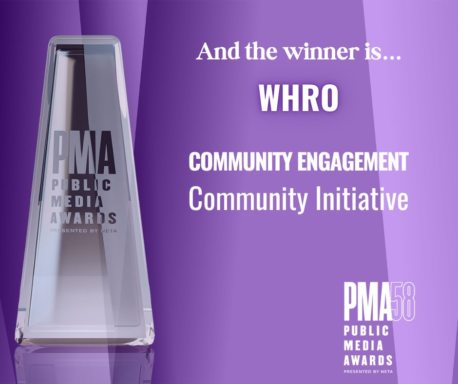 WHRO's tweet photo. WE'RE WINNERS, BABY 🏆

WHRO took home some BIG Public Media Awards at the recent NETA conference!

See all our wins at https://t.co/OfxnYijzmP https://t.co/O22oVx8lub