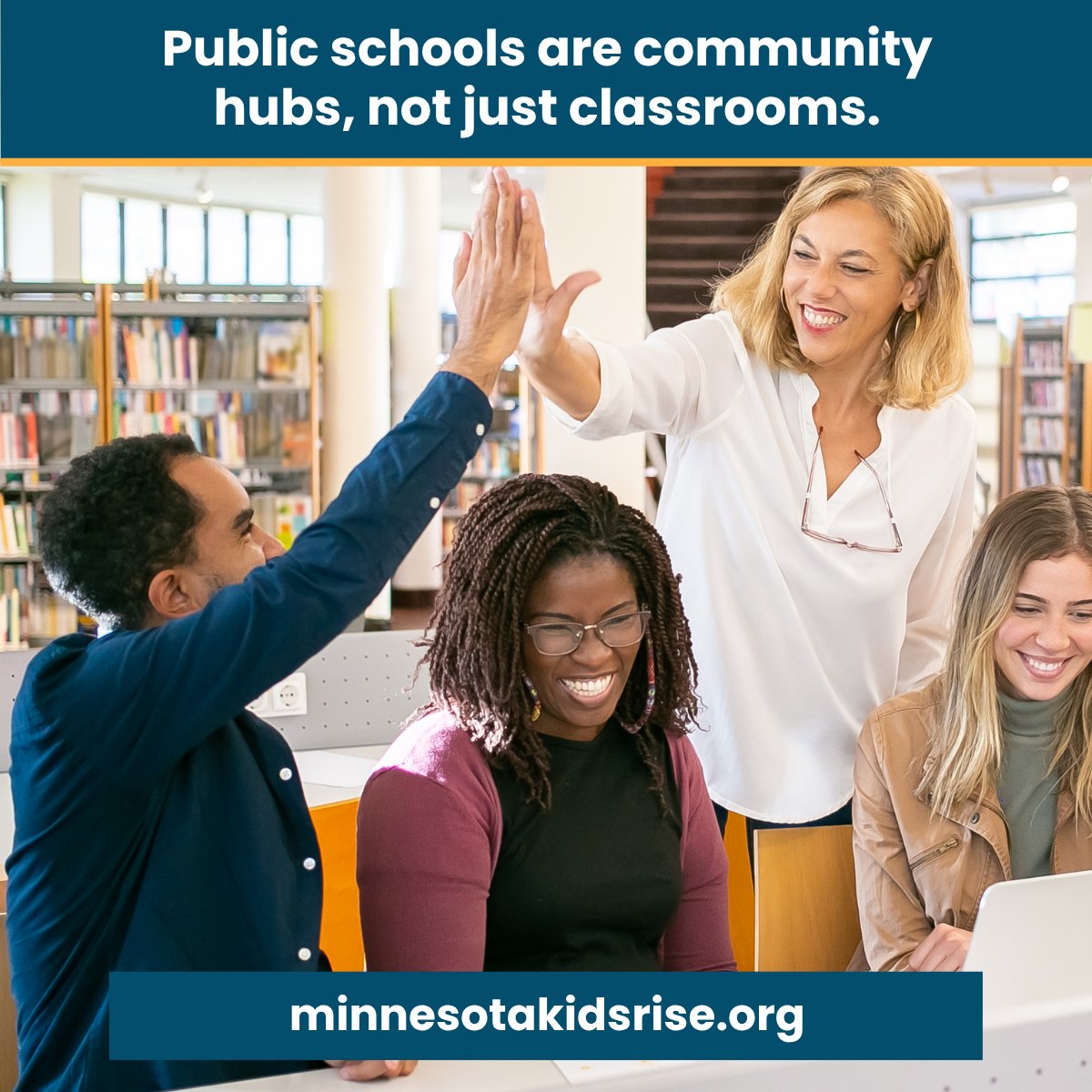 mnmsba's tweet photo. Minnesota public school buildings: 3.76 million hours of community use in one year. That's over 10,000 hours a day, statewide. School doesn't stop at the bell.

#MSBA #MinnesotaKidsRise #MinnesotaPublicSchools #EducationMatters https://t.co/bk9HM8orzA