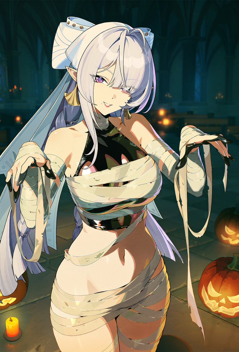 GatchaArt's tweet photo. Velina is ready to trick or treat! 🎃

#Velina #Zzz #Zenlesszonezero https://t.co/z9FGGTSFl1