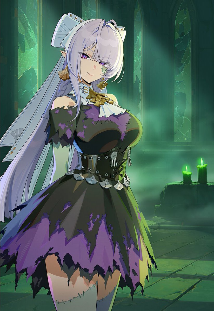 GatchaArt's tweet photo. Velina is ready to trick or treat! 🎃

#Velina #Zzz #Zenlesszonezero https://t.co/z9FGGTSFl1