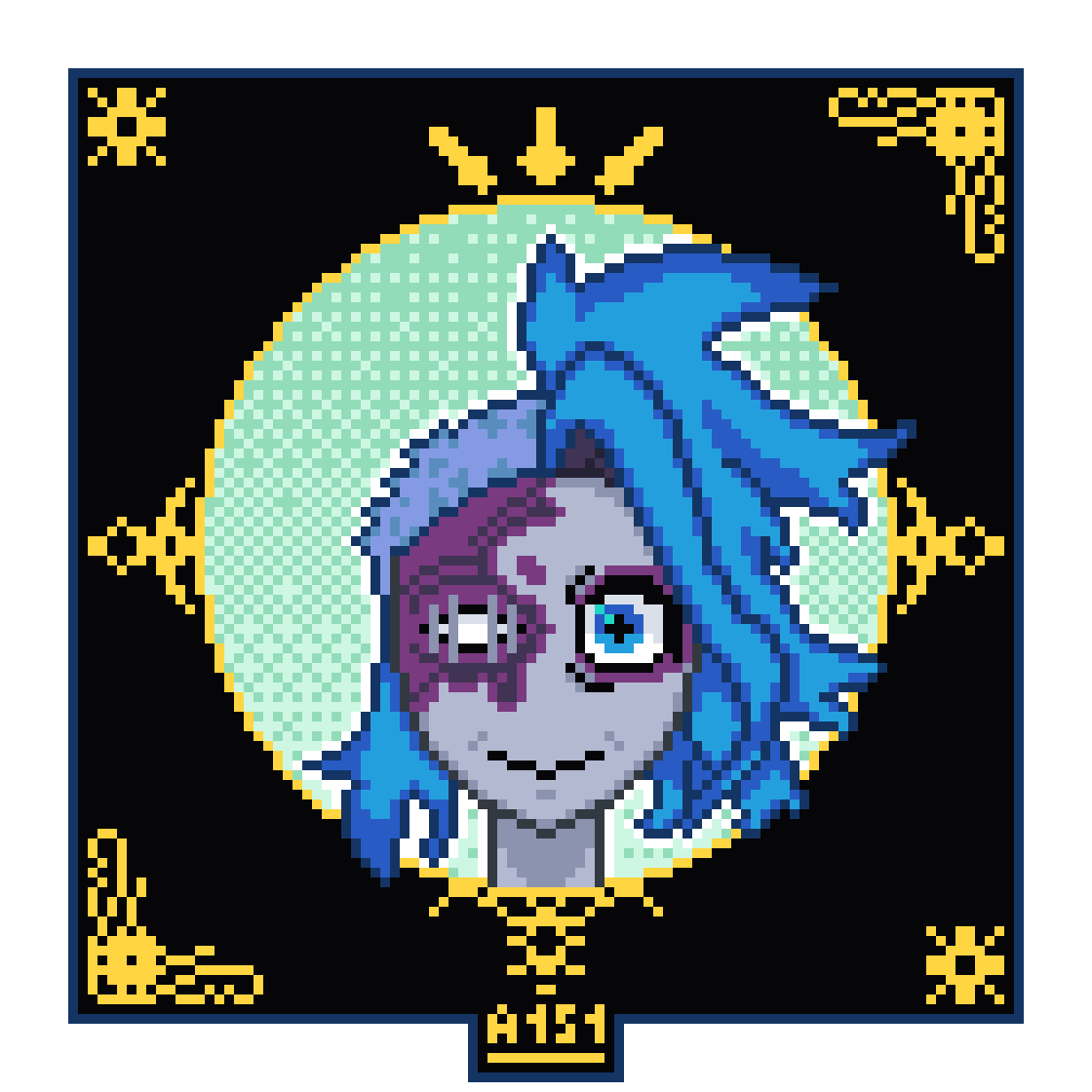 ObjectInMotionn's tweet photo. Once upon a time, there was... me!

#knightsofguinevere #pixelart #glitch https://t.co/nPsRPTg0ZY