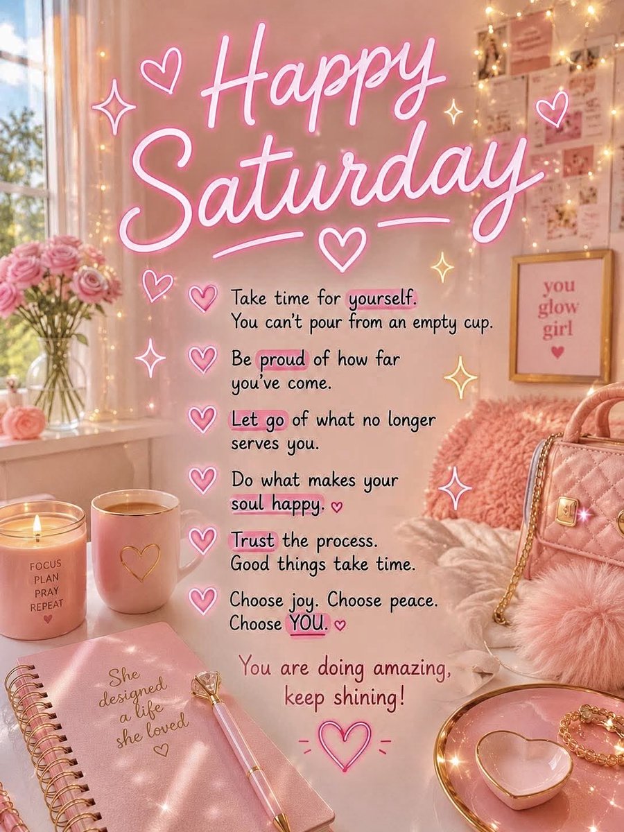 KapadiaParivaar's tweet photo. Happy Saturday! ☀️🍂
Weekend vibes are here!
Coaching reminder: Rest IS part of the plan. 💛
G Recharge today, reflect on how far you've come this week, and reset for what's next.
#HappySaturday #WeekendVibes #CoachingMindset #RestAndReset #YouGotThis https://t.co/rnP78TecF5