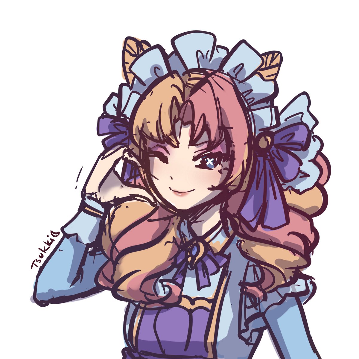 potetotsukki's tweet photo. Day 10 - Cafe Cuties Gwen
#leagueoflegends #skintober #fanart https://t.co/lDeAA5w5Op