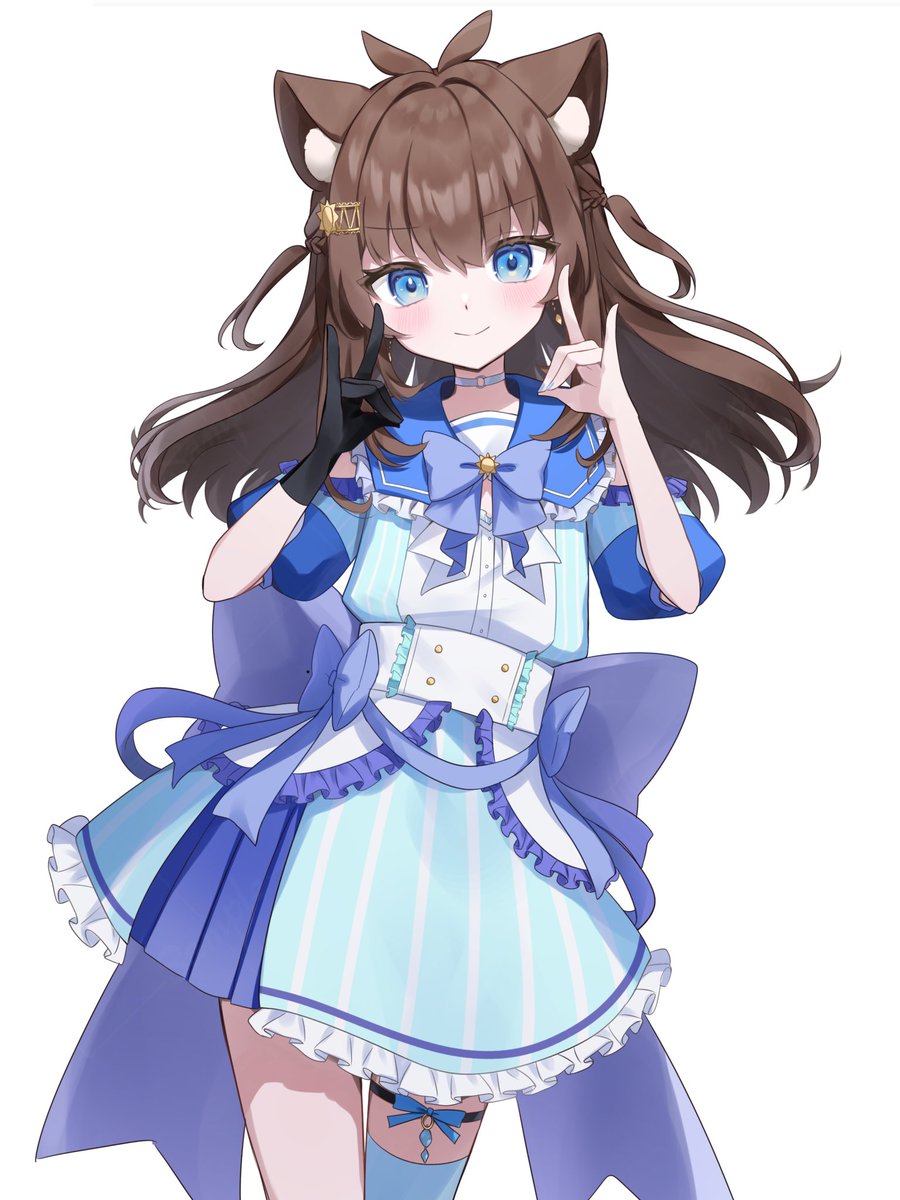 aoba_ria's tweet photo. おはよして？
ランダムでリプ返するかも💭

今月24日に超可愛い新衣装とか
新髪型がお披露目なんだけど
知ってる...？ https://t.co/shIzxhCIyl