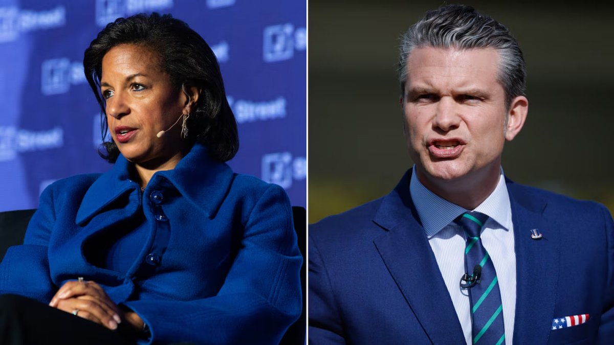 RightPulseNewss's tweet photo. 🚨BREAKING NEWS: Pete Hegseth FIRED Susan Rice from her DoD advisory position. 

Do you firmly support Pete Hegseth on this?

A. Huge Yes
B. No

IF Yes, Give me a THUMBS-UP👍!!

MAKE THIS GO VIRAL ON 𝕏. LET’S GO 👏 https://t.co/hQesfwEG9v