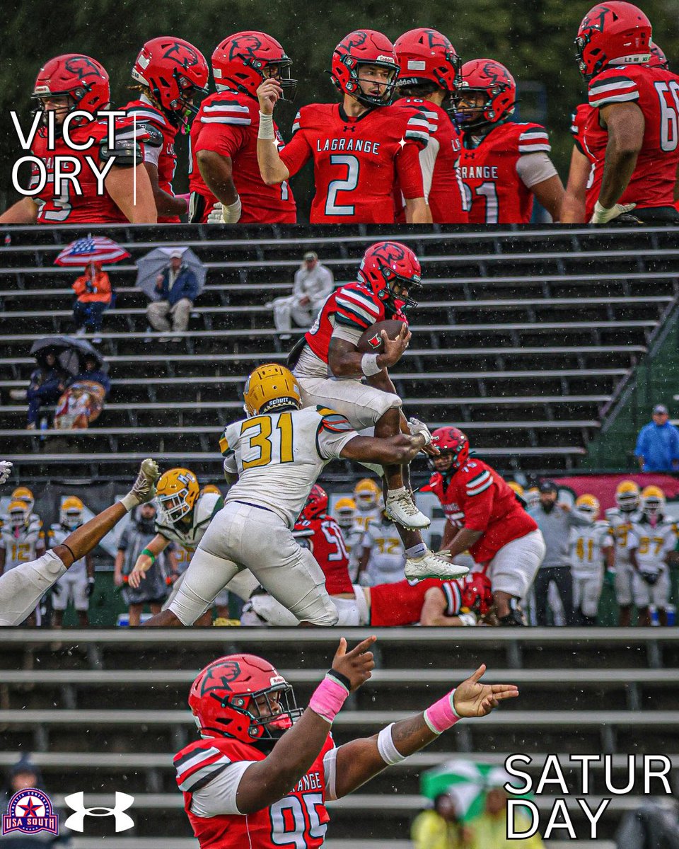 LaGrangeFTBL's tweet photo. Some 🔥 frames from our dominant dub last night! #BlueCollarMentality https://t.co/yYxeuY8gWG